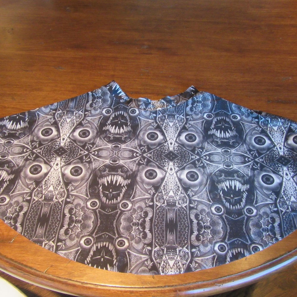 BlackMilk Freak Stew Circle Skater Skirt Size S